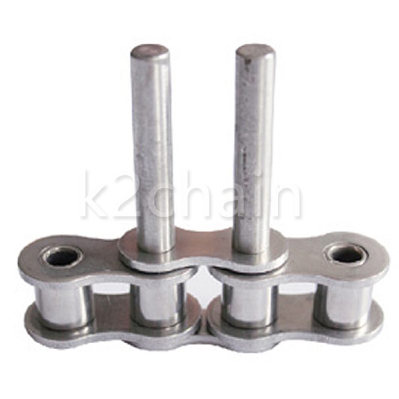 不锈钢带加长销滚子链条